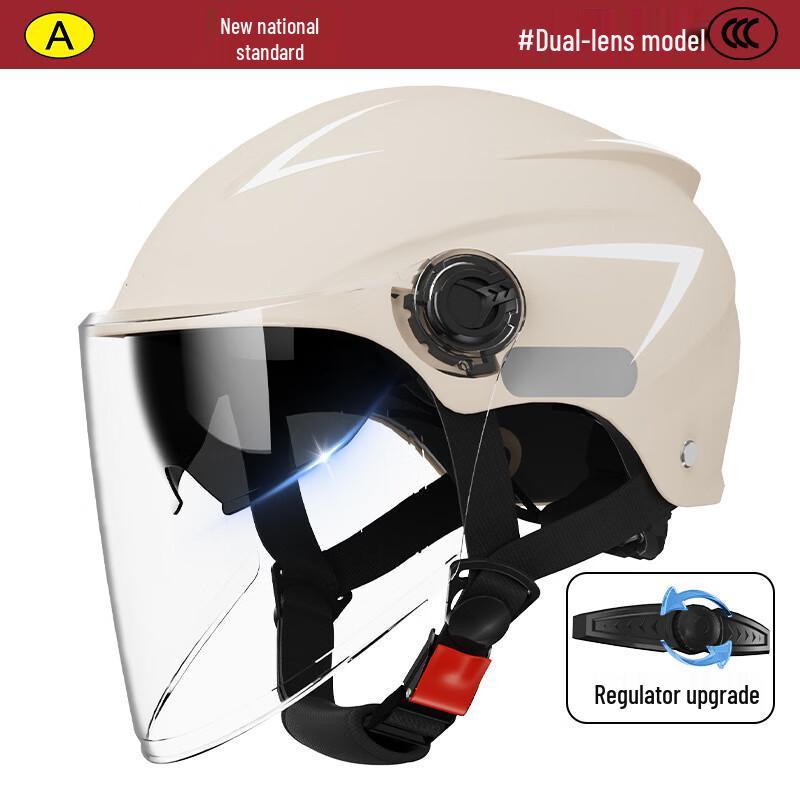 GOWKE All-Season Electric Motorcycle Safety Helmet One Size