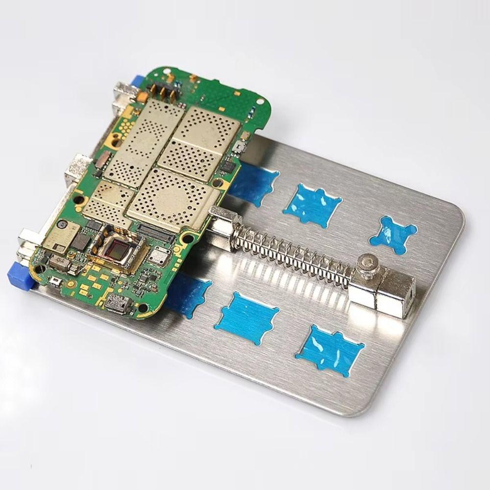 IC Groove Repair Fixture Stainless Steel Base Motherboard Holder Soldering Repair