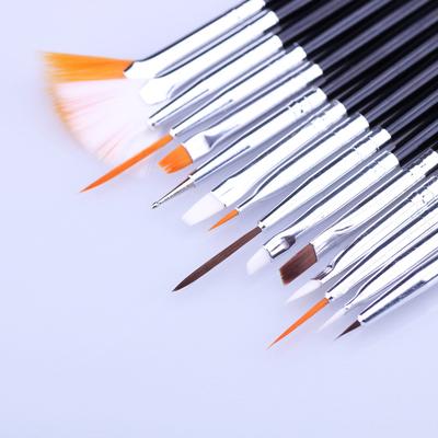 Set de instrumente de desen pentru 15 buc. Pen pentru pictura cu gel pentru arta unghiilor