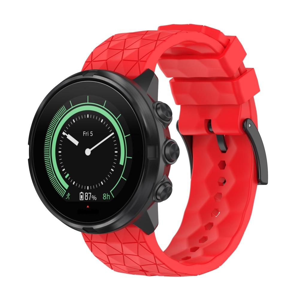 Silikonarmband Kompatibel für Suunto 9 Smartwatch GPS SUUNTO 9 Baro Sport Handgelenk HR Ersatzband