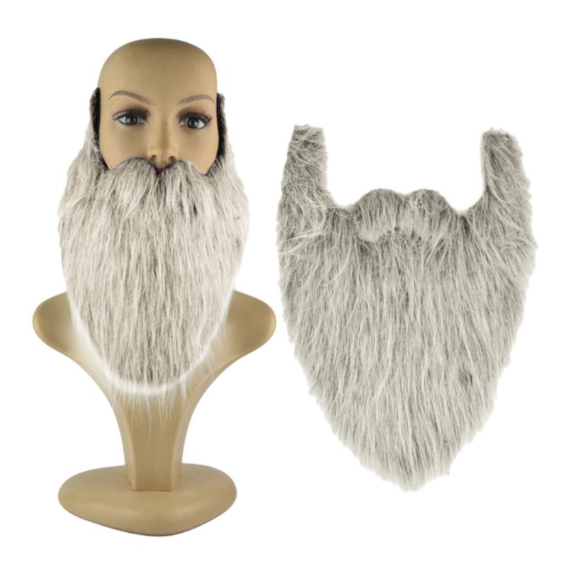 Halloween Beard Facial Hair Disguise Accessories Fake Mustache Party Supplies