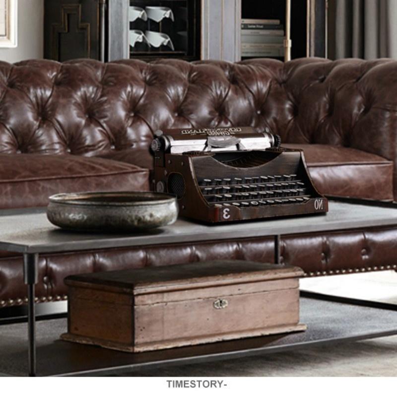 Retro Typewriter Decoration Creative Cafe Bar Decor Accessories Home Furnishing Iron Crafts