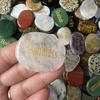 Inspirational Stones Highly Polished Natural River Rock Faith Stone DIY Rocks for Engraved Inspirational Polished Garden Stones