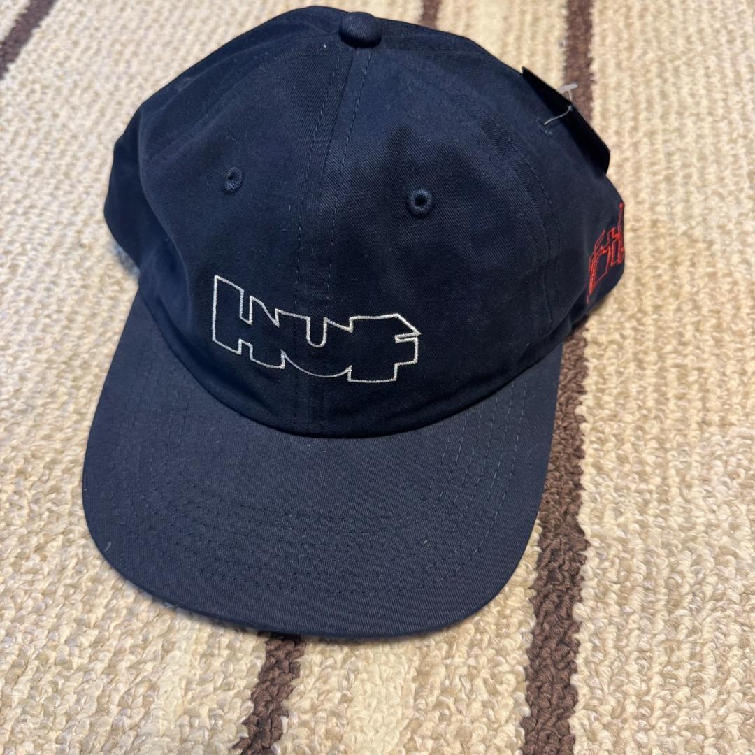 

[USED] FTC x HUF Baseball Cap, Navy