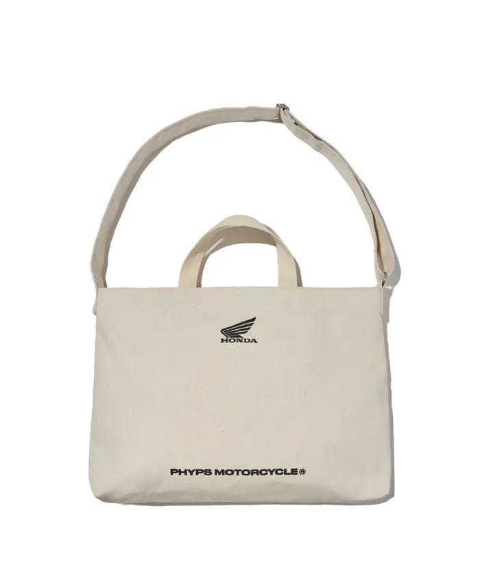 Honda Strap Canvas Bag_Ivory