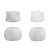 Christmas Round Ball Jar Silicone Mold With Lids Diy Handmade Concrete Relief Snows Berry Scented Candle Vessel Molds Xmas Decor