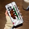 California Flag Case For OnePlus 15R 13R 12R 10R 8T 10T 13T 15 13 12 11 9 10 Pro Nord CE 5 4 3 2 Lite N20 N30