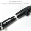 Practical Plastic Aquarium Tap Connector Black 16mm/12mm Aquarium Water Control Valve Quick Release Pipe Separation Joint