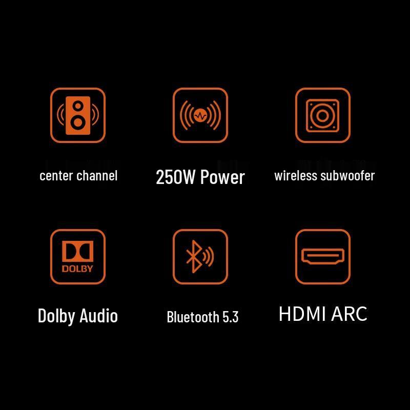 JBL CINEMA SB550 Soundbar Home Theater System