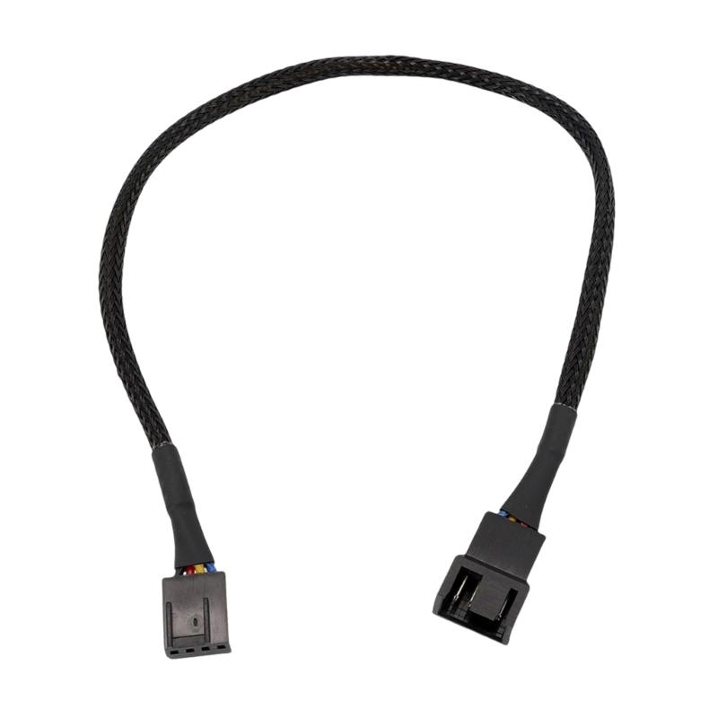 4Pin Fan Extension Power Cable Connector Case Male To Female for Computer 4Pin Flexible Case Fan Installation