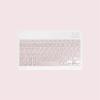 Ultra-Slim Bluetooth Keyboard Portable Mini Wireless Rechargeable for iPad Korean Japanese English Spanish Russian