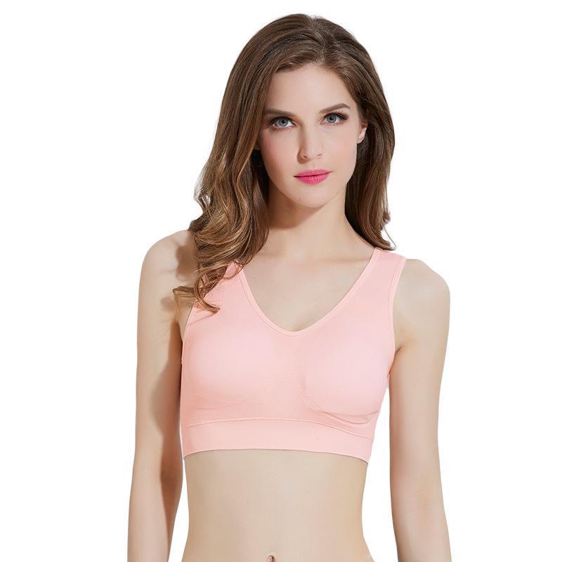 Large Unpadded Wireless Sports Sleep Bra