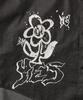 Yes Ic Y.E.S Doodle Half Shirt Black