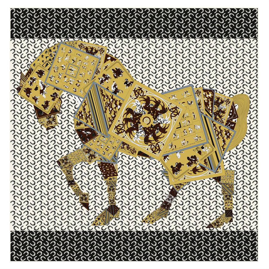 Silk Scarf Women City Street Print Square Scarves Head Echarpes Silk Foulards Femme Wraps Beach Shawl Bandana Lady Hijabs 90CM