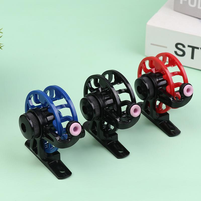 Abs Plastic Vertical Fish Reel For Carp Fishing Spool Fishing Tackle Gear Fishing Reel Lightweight Fishing Tackle