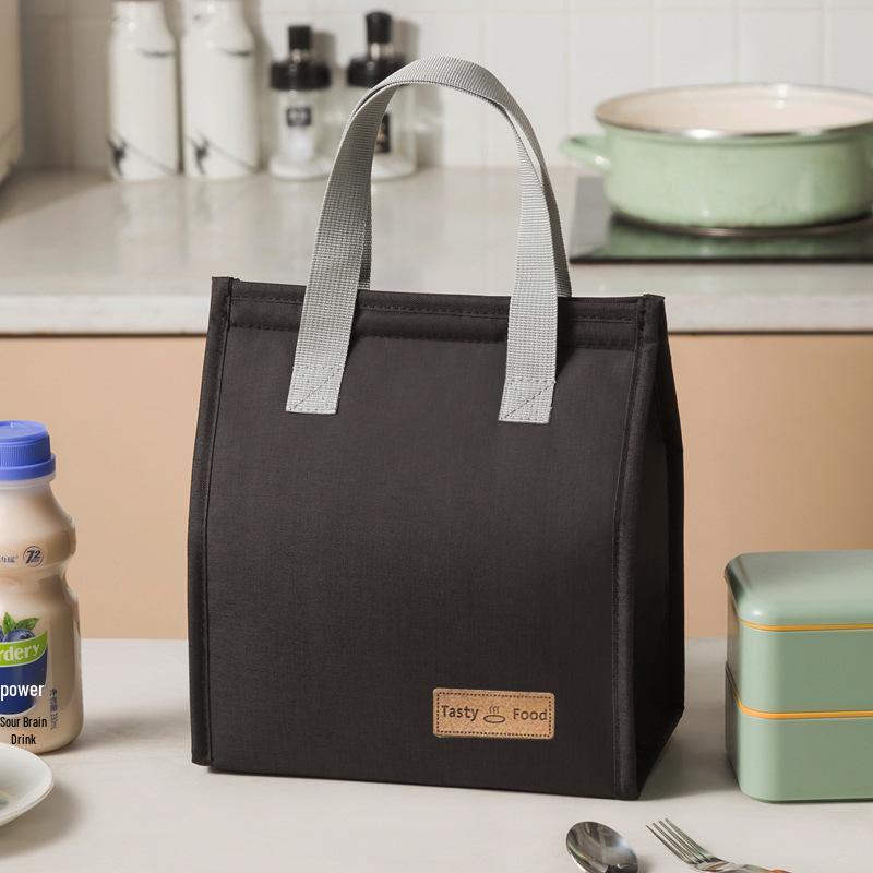 Cationic Insulated Lunch Bag | Portable Student Bento & Takeaway Storage Handbag