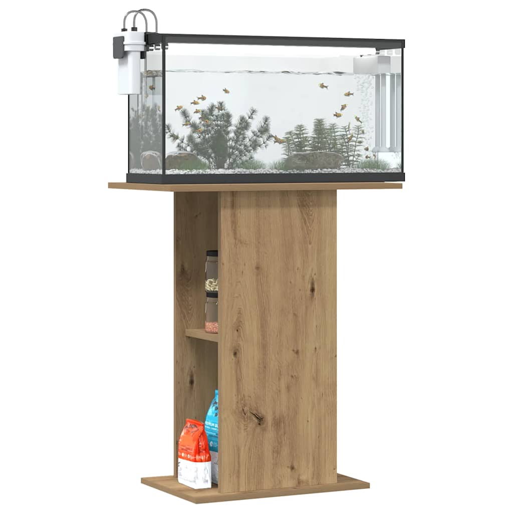 Aquarium Stand Artisan Oak 36 x 60.5 x 72.5 cm Engineered Wood