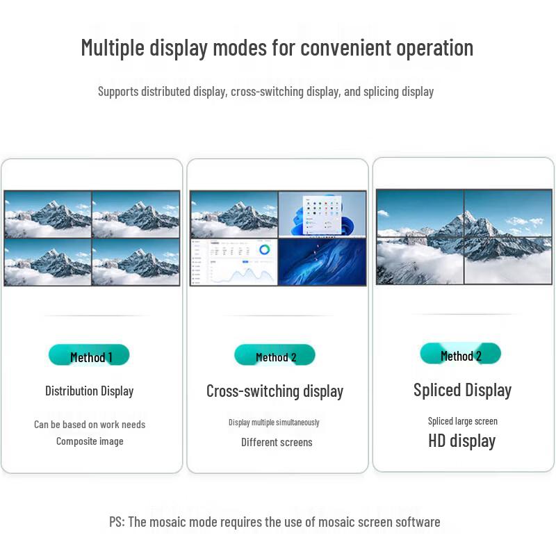 MT-viki 4K HDMI 4x4 Matrix Switcher
