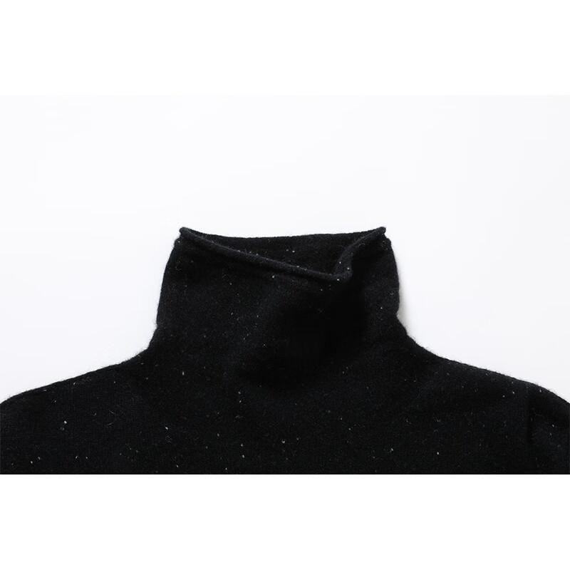 G·TENNA MH82167 Women's Mélange Turtleneck Cashmere Sweater