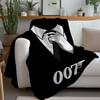 British Legend J-James B-Bond 007 Blanket Warm And Soft Suitable For Bedroom Living Room Sofa Bed Office Travel Camping
