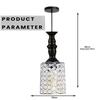 Pendant Lamp for Home To Decorative, Living Room, Bedroom, Office Room, Drying Room, Pack of 3
