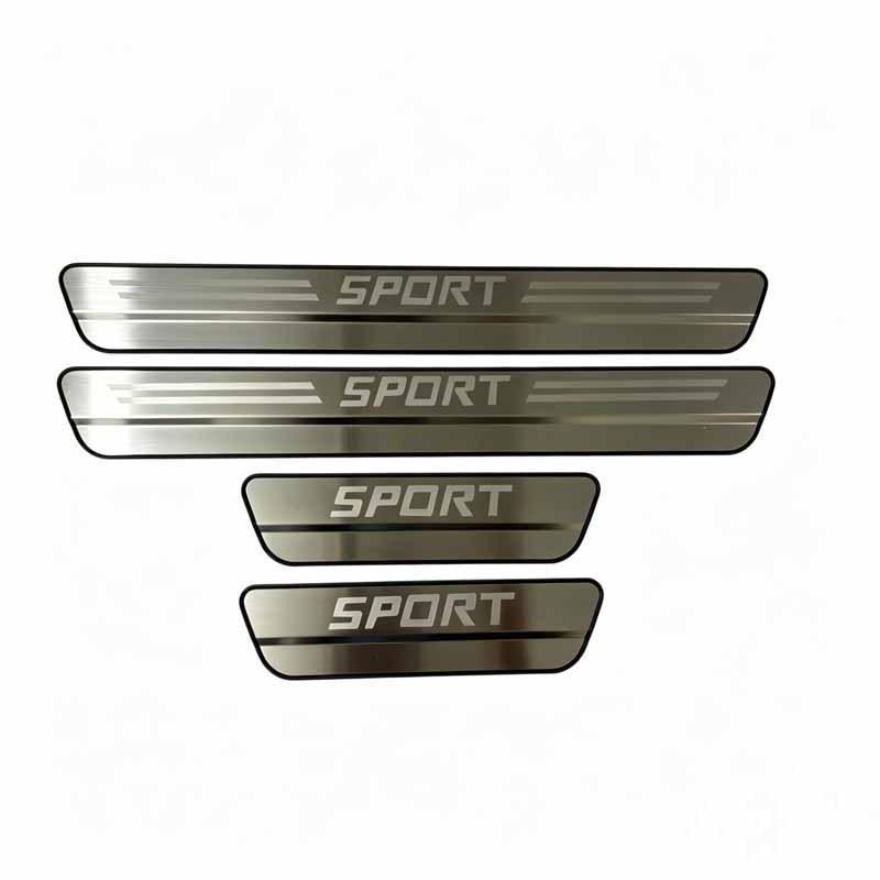 Lexus RX/NX Stainless Steel Welcome Pedal Scuff Plates - Interior Decorative Accessory