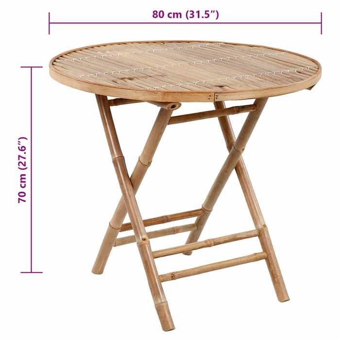 VidaXL Mobilier à Dîner d'Extérieur Pliable 5 pcs avec Coussins Salon de Jardin Ensemble de Salle à Manger de Patio Table et 3063969