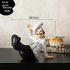 American Chef Doll Soft Figurine - Dessert & Pastry Shop Display Model