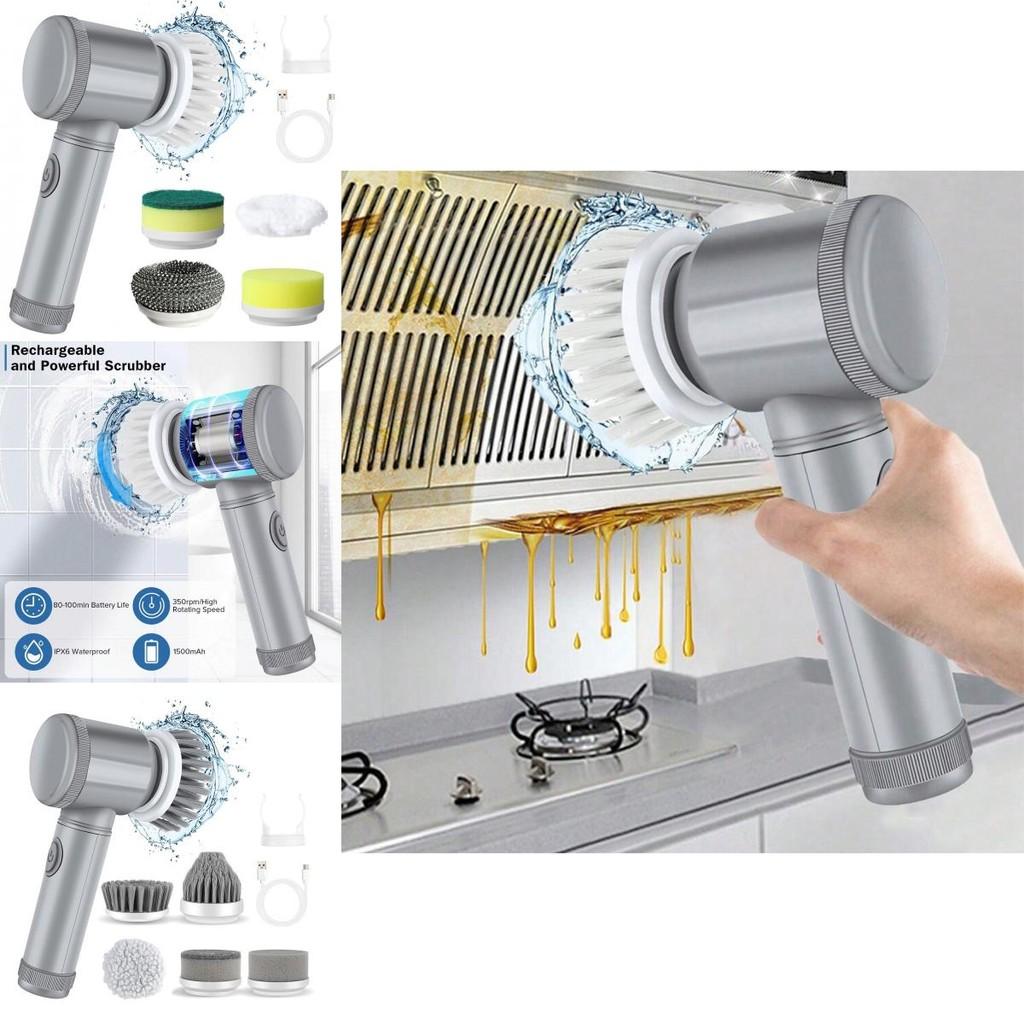 Home Multifunctional Wireless Handheld Electric Cleaning Brush For Kitchen Sink Bathroom And Ceramic Surface Care