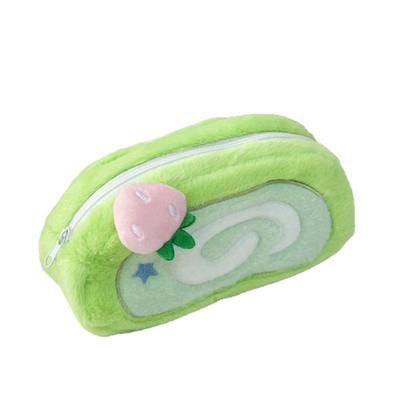 Melon Roll Stationery Storage Pouch, Pencil Pouch for School Supplies