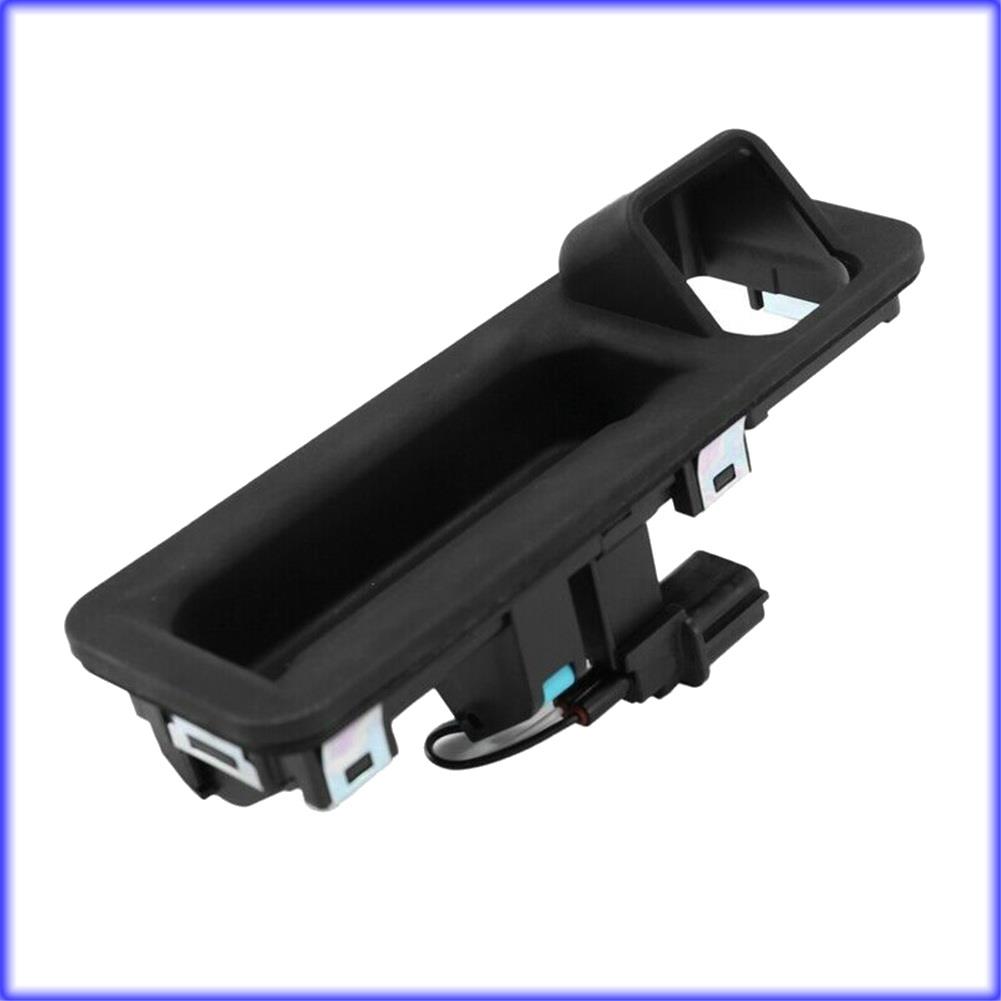 A82E-Rear Trunk Boot Tailgate Handle Switch Open Button Without Camera For 2015-2019 KIA Sorento 81260C5010 чёрный