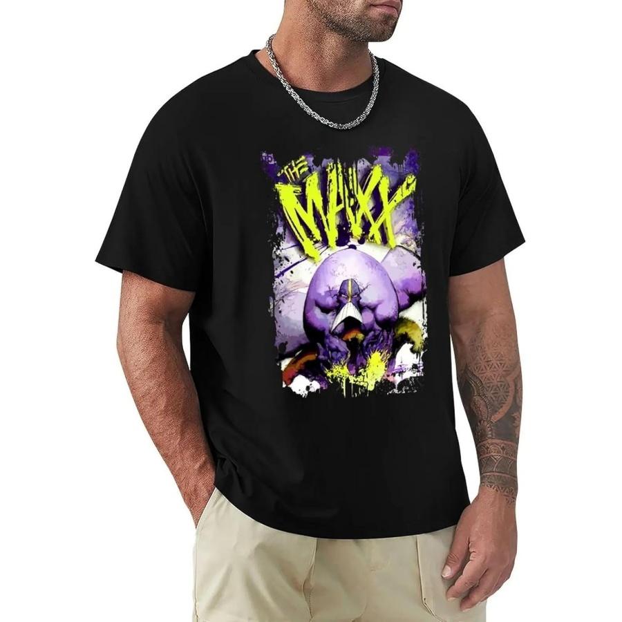 BUXIHUANE The-Maxx-Comic-Book-T-Shirt-png-T-Shirt-cat-Shirts Black XXXXXL разноцветный