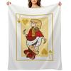 Jack of hearts Throw Blanket Luxury Brand Flannel Soft Plaid Stuffeds Blankets