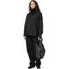 Uniqlo U Series Solid Color Loose Fit Work Long Sleeve Shirt Men shirts Black 480652-09