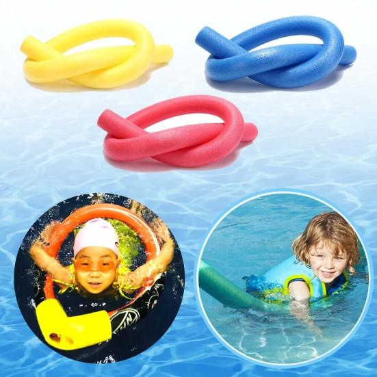 Swimming Foam Tube Solid Color Strong Buoyancy EPE Floating Rod Tube Noodle for Swimming Pool