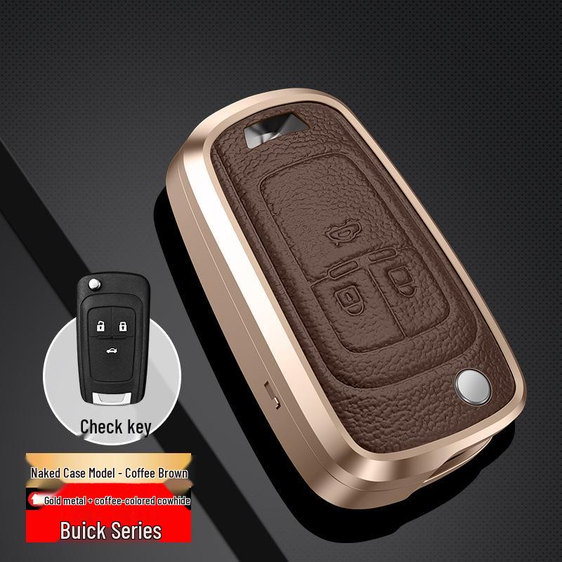 Buick Key Case: Compatible with Regal, GL8, LaCrosse, Excelle, GL6, Encore, Enclave – Car-Specific Key Bag.