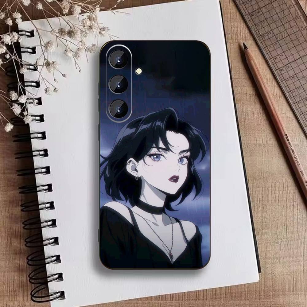 P-Rapunzel Princess Phone Case For Samsung Galaxy A73,A72,A71,A70,A52,A51 Others Soft Black Cover