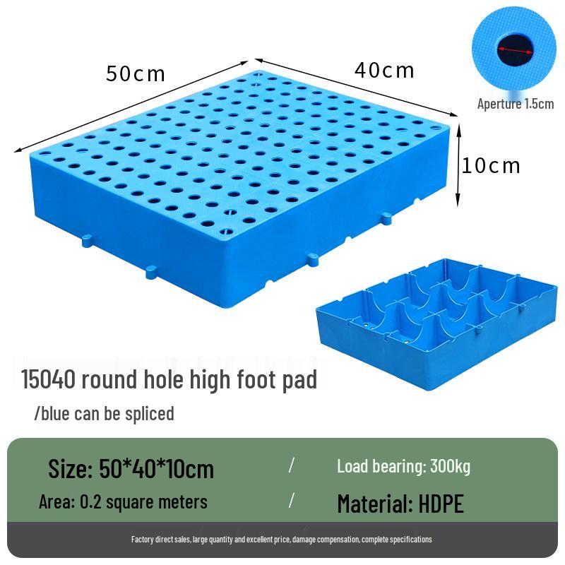 Vodotěsná plastová paletová mřížková podlahová rohož pro domácí mazlíčky a sklady