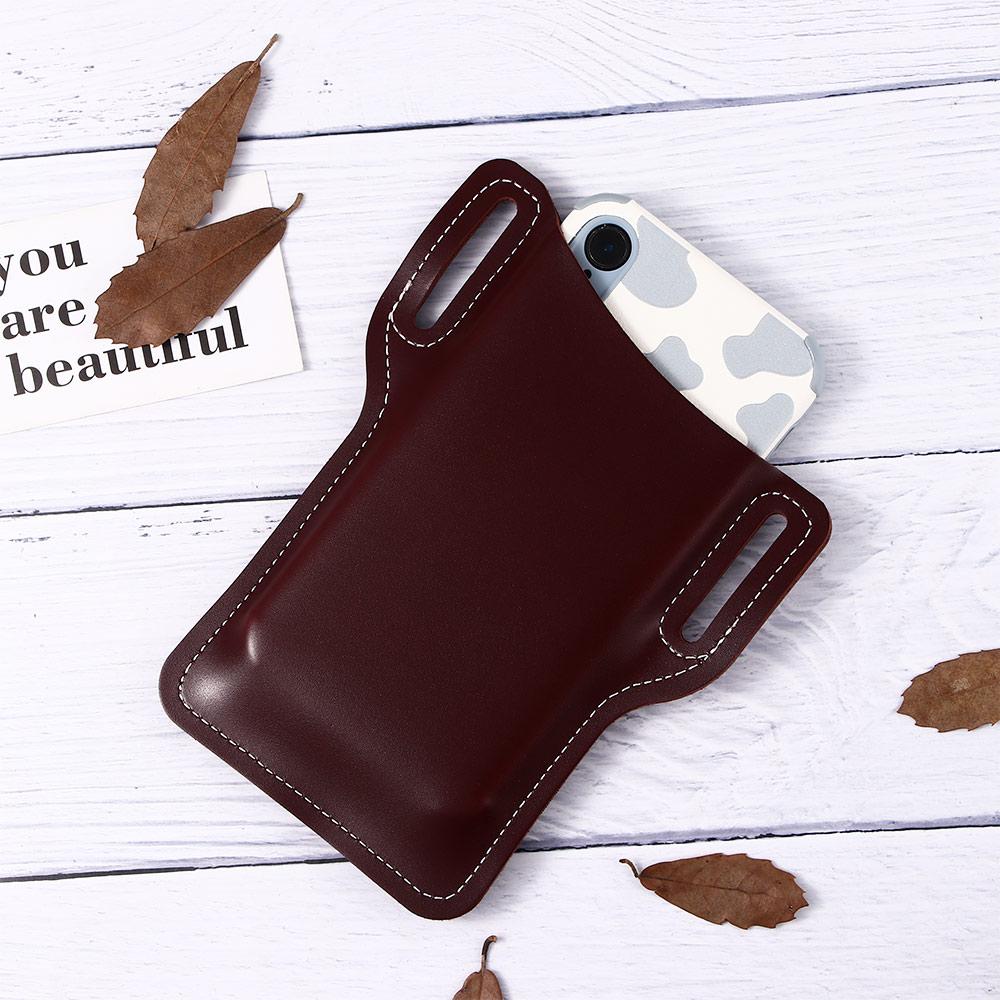 Borsa da cintura con fondina per telefono con clip, borsa da viaggio, escursionismo, mini borse, vintage, borsa per telefono cellulare, marsupio