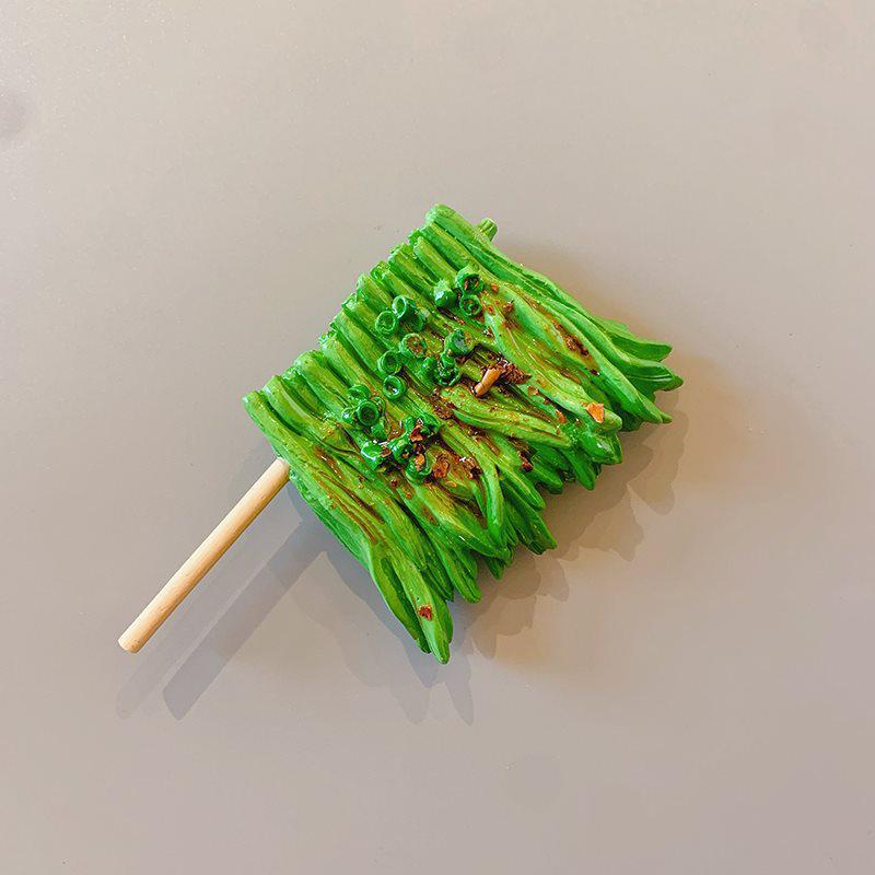 3D Creative Food Snack Message Fridge Magnet Sticker Set