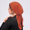 Sequin Embellished Sequin Headwrap Breathable Chemo Headwear Pre-tied Head Scarf Daily Wear