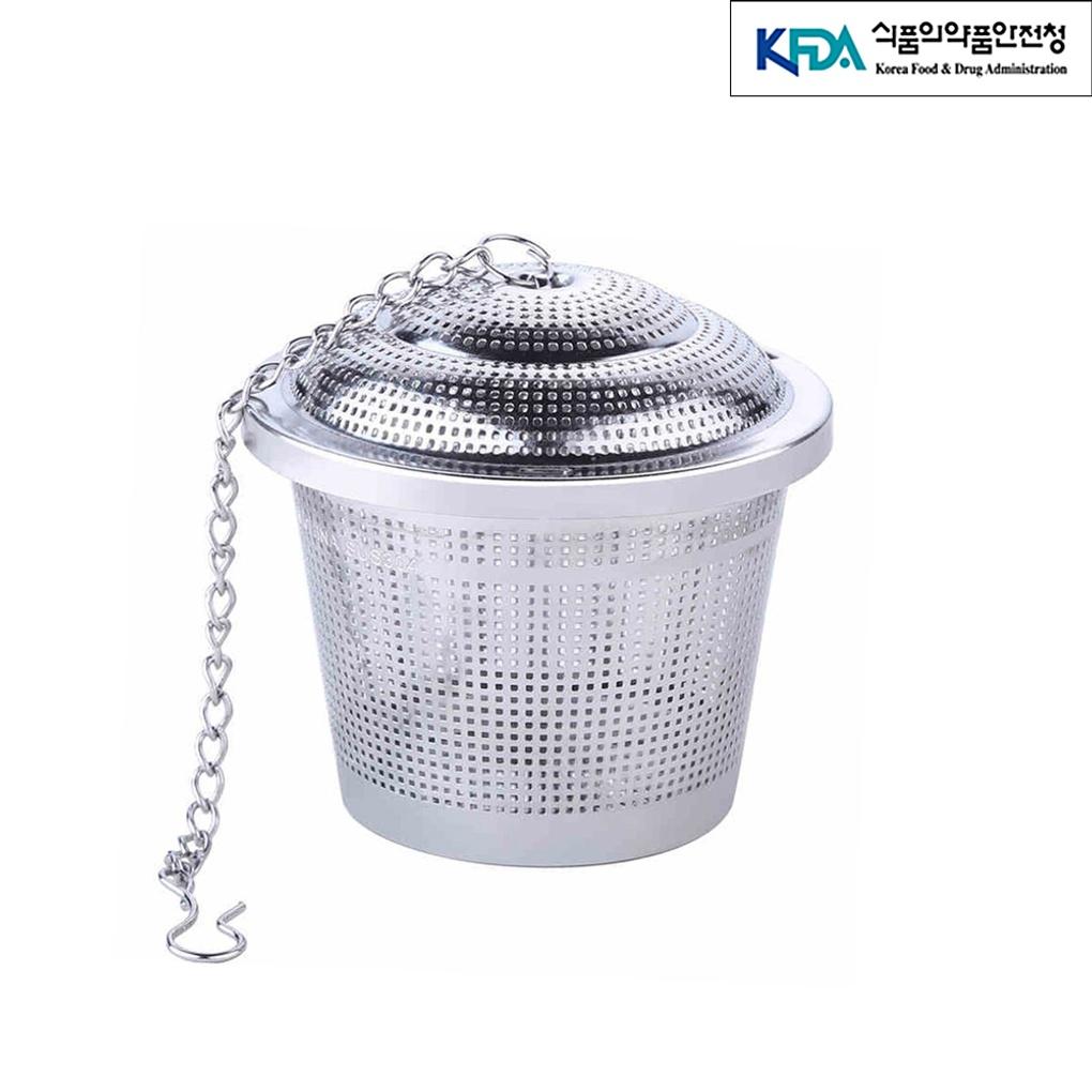 Teesieb aus Edelstahl (6,5 cm) (zylindrisch) Teesieb aus Edelstahl