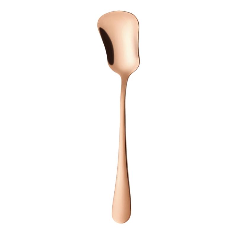 Gourd Shape Head Stainless Steel Small Shovel Spoon For Serving Ice Cream Yogurts And Other Sweet Dessert Treats