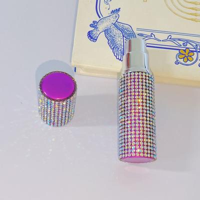 10ML Mini Sub-buteleczki na Kosmetyki Pojemniki Kosmetyczne z Cyrkoniami Buteleczka z Atomizerem na Perfumy Podróżne