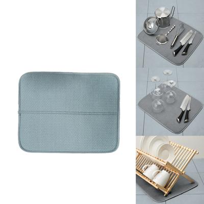 Dry Mat Table Mat Countertop Sponge Absorbent Pad Sponge Placemat