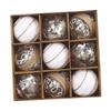 9Pcs Christmas Balls Ornaments New Year Holiday Xmas Tree Hanging Decoration