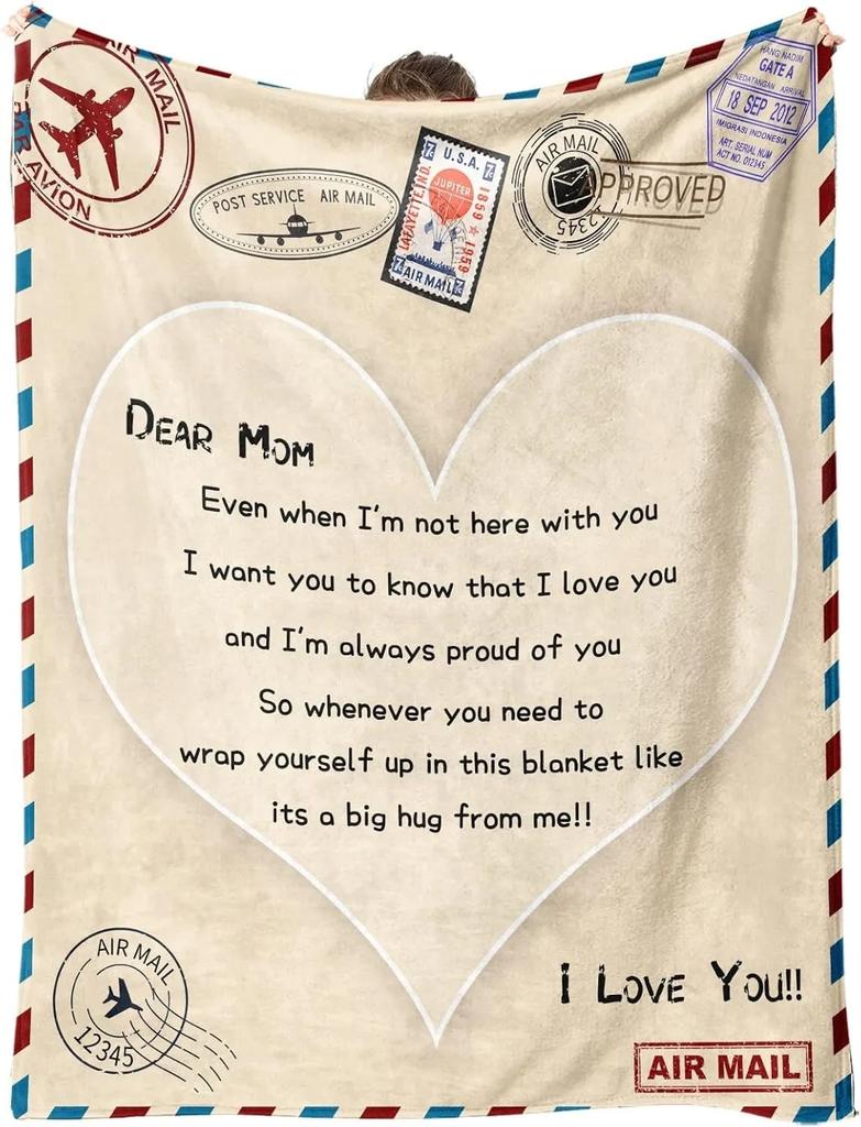Idea Gifts For Dad Blankets for Father's Day Mother's Day Anniversary Birthday Thanksgiving for Mom Uncle Aunt Grandpa Grandma