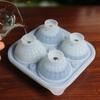2 Pack Creative Geometric Ice Cubes Molds Silicone Ice Ball Tray For Cocktails Whiskey Nonstick Kitchenwares