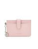 Jillstuart Acc [Zoe] Flower Charm Cowhide Card Wallet 2 Colors
