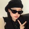 New Style Small Cat Eye Sun Glasses Fashion Style Women's Oval Eyeglasses Vintage Style Brand Elliptic Sun Eyeglasses for Female Shades UV400